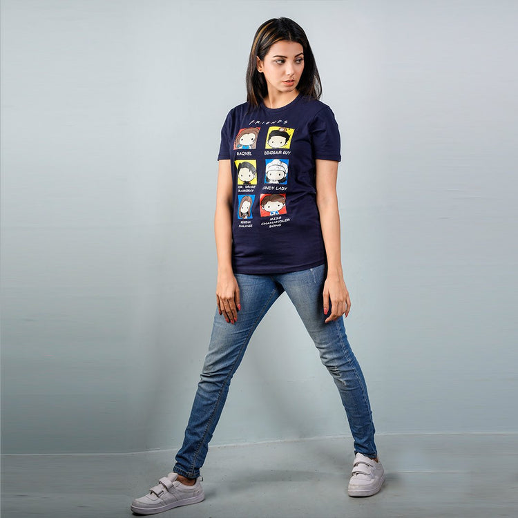 Friends Graphic Tee - Blue