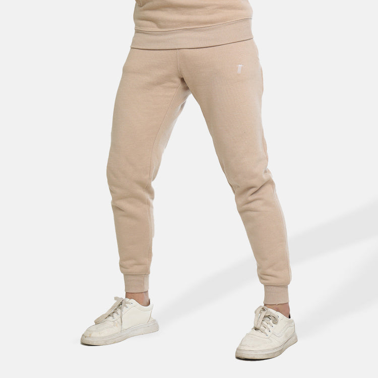 Beige Fleece Trouser