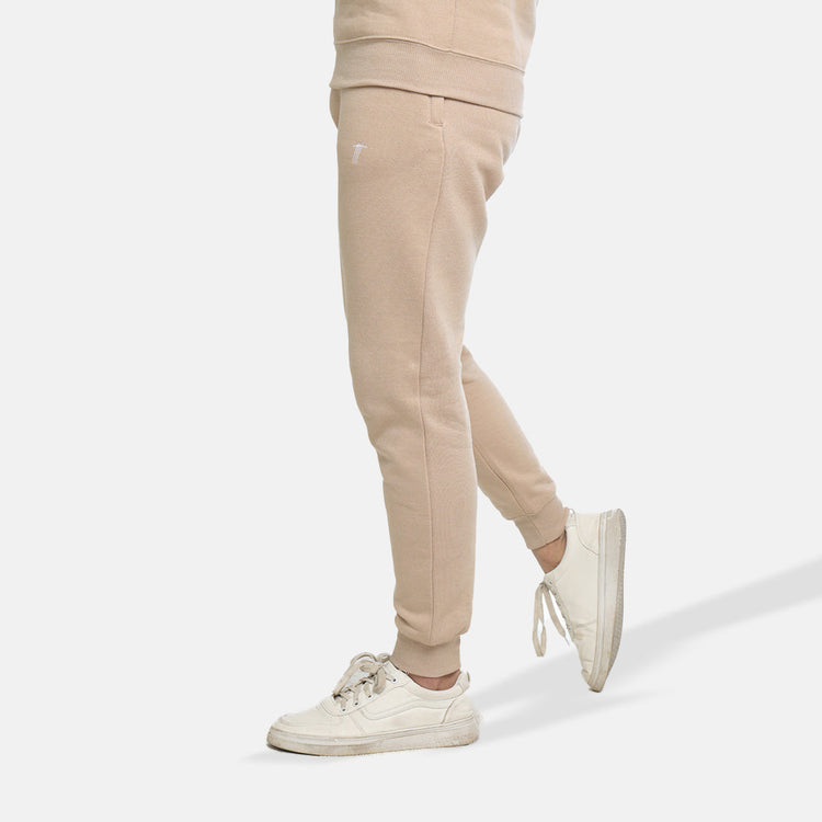 Beige Fleece Trouser