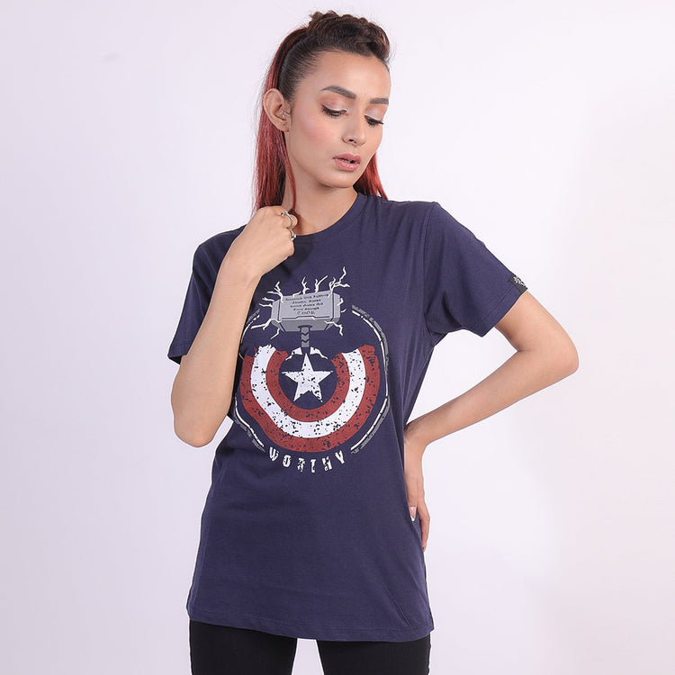 Worthy American Hero Graphic Tee