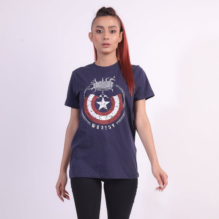 Worthy American Hero Graphic Tee