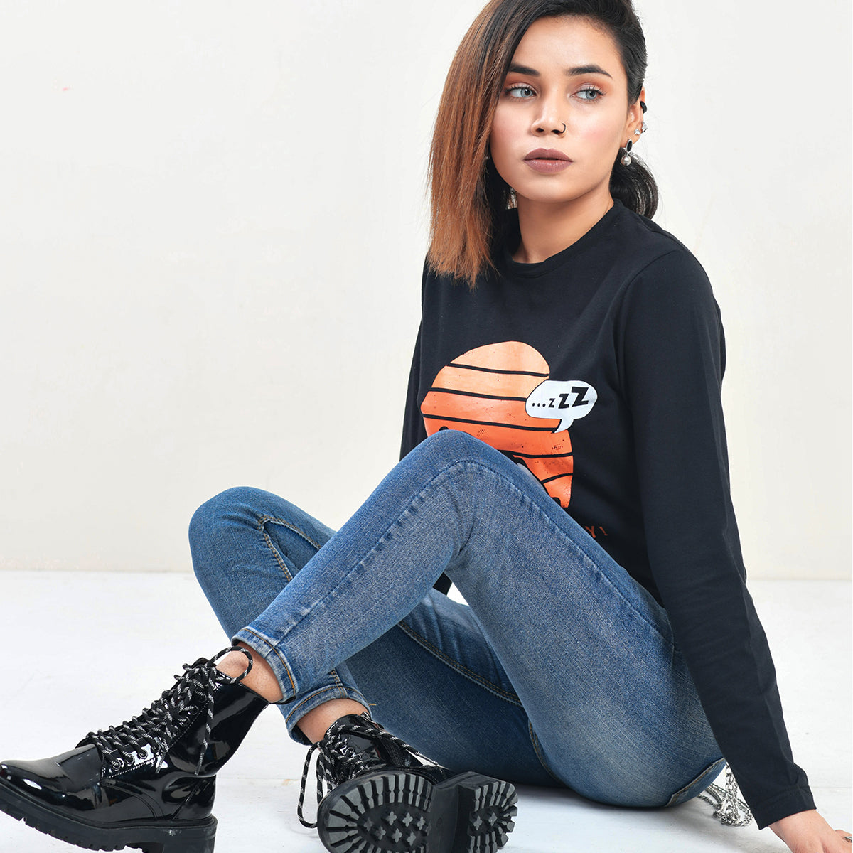 Lazy Black-Graphic Surout