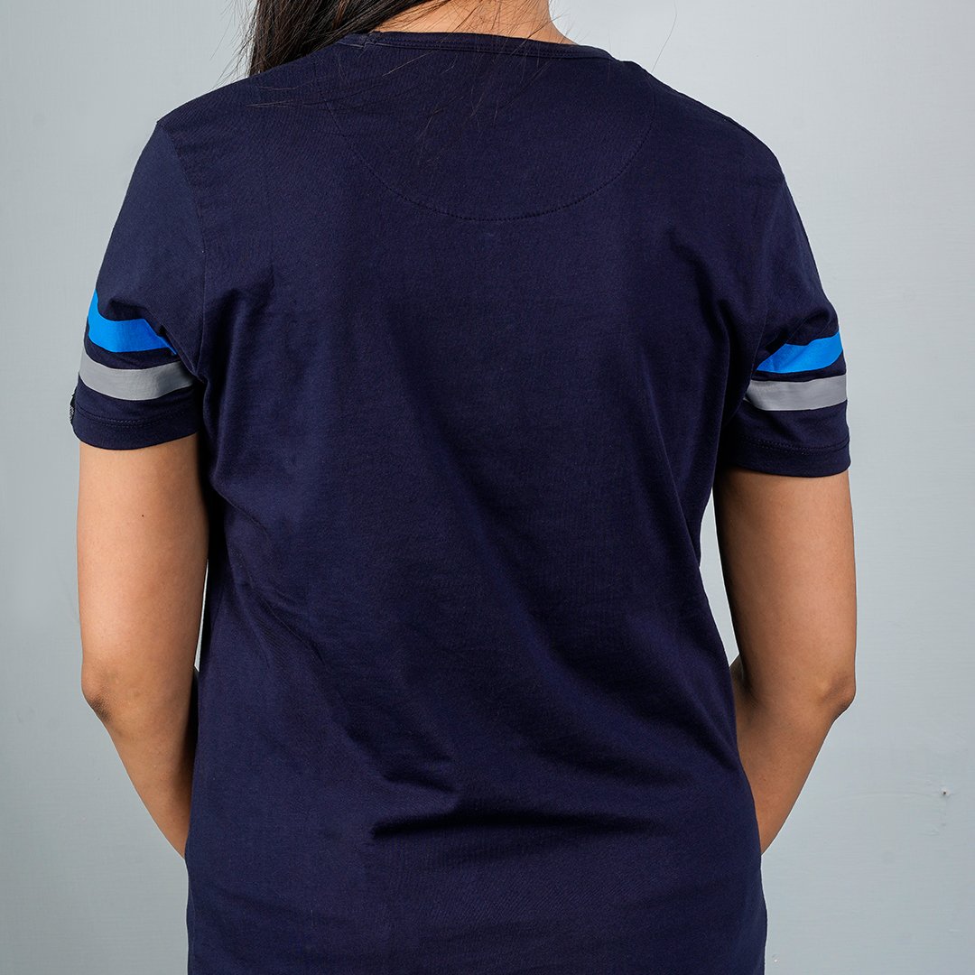 Blue Unisex Graphic Tee